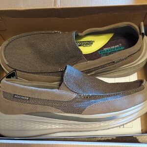 Skechers Men's Tan Slip-On Loafers